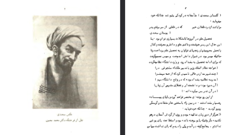 دانلود فایل پی دی اف کتاب سعدی را بشناسید علینقی بهروزی